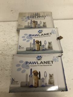 QTY OF ITEMS INC PAWLANET 5 IN 1 COMPLETE PET HAIR REMOVAL SET