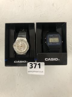 2 X CASIO WATCHES