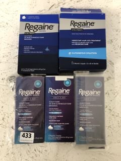 QTY OF REGAINE MEN/WOMEN (VIEW PICTURES FOR BBE)