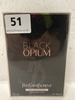 YVES SAINT LAURENT BLACK OPIUM EAU DE PARFUM 90ML RRP £108.98