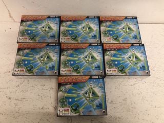 7 X GEOMAG 460 CLASSIC PANELS BUILDING SET, MULTICOLOUR, FOR 5 YEARS AND UP, 32 PIECES