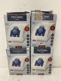 QTY OF MIELE HYCLEAN PURE VACUUM BAGS