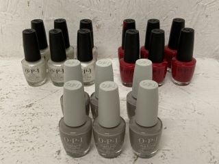 QTY OF OPI NAIL LACQUER