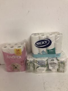 QTY OF TISSUE PAPER INC ANDREX FAMILY SOFT