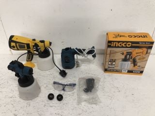 QTY OF SPRAYERS INC INGCO SPRAY GUN 450W