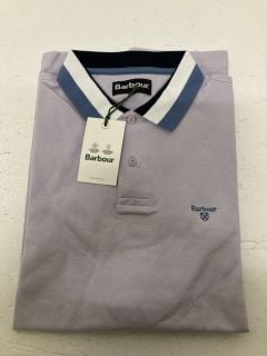 BARBOUR FINKLE POLO-THISTLE SIZE: XXL