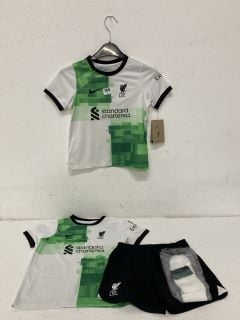 QTY OF KIDS LIVERPOOL F.C. CLOTHING INC SHORTS AND SOCKS