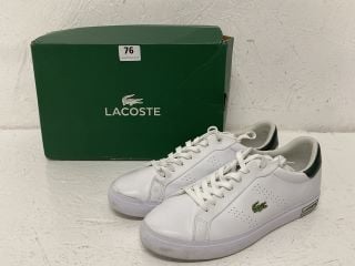 MENS LACOSTE TRAINERS SIZE UK 8