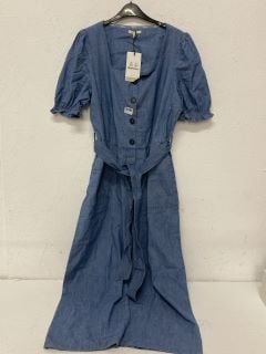 BARBOUR BERKLEY JUMPSUIT-CHAMBRAY SIZE: 16