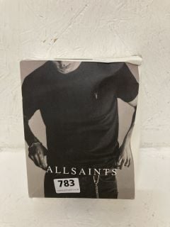 ALLSAINTS BRACE SHORT SLEEVE CREW SHIRT 3 PACK SIZE: M