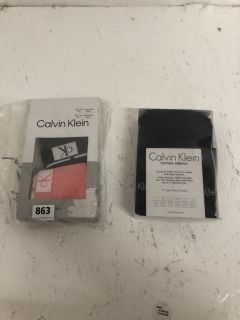 2 X CALVIN KLEIN UNDERWEAR MULTIPACKS