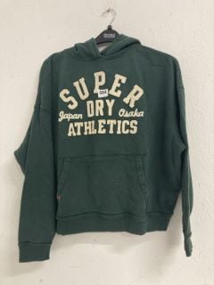 SUPERDRY ATHLETICS JAPAN OSAKA HOODIE SIZE: 12