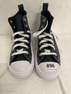 CONVERSE ALL-STAR HIGH TOP YOUTH SHOES SIZE: 2