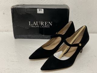 RALPH LAUREN SMALL HEELS SIZE UK 8