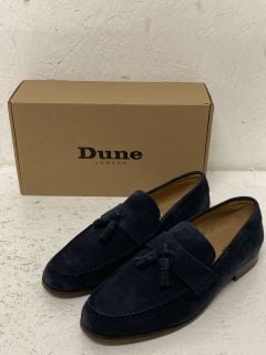 DUNE LONDON SUEDE TASSEL LOAFER SIZE: 11