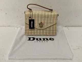 DUNE LONDON WICKER BAG