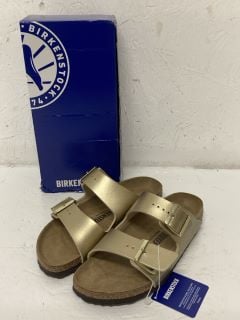 BIRKENSTOCK ARIZONA BS GOLD SIZE UK 5.5 RRP £85.00