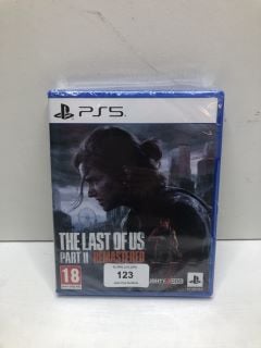 THE LAST OF US PART II - REMASTERED GAME FOR PLAYSTATION 5 (18+ ID MAY BE REQUIRED)