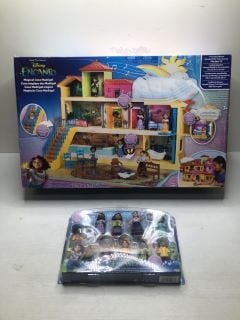 2 X DISNEY ENCANTO TOYS INC MAGICAL CASA MADRIGAL TOY SET