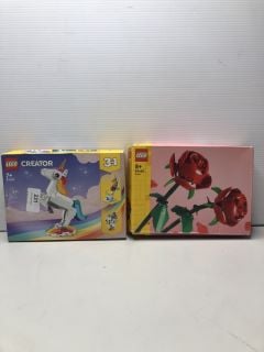 2 X LEGO ITEMS INC CREATOR UNICORN