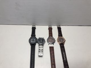 4 X MENS WATCHES INC WOKAI MENS WATCH WITH BLACK FACE