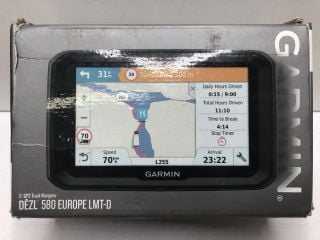 GARMIN 5" GPS TRUCK NAVIGATOR - 580 EUROPE LMT-D RRP: £149