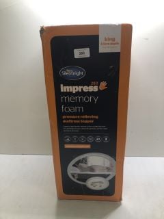 SILENTNIGHT IMPRESS MEMORY FOAM - KING