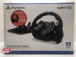 LOGITECH G29 DRIVING FORCE RACING WHEEL AND PEDALS RRP: £259