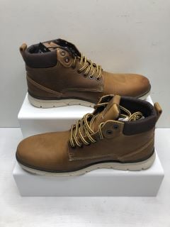 JACK & JONES LIGHT BROWN BOOTS UK SIZE 40