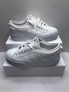 ADIDAS NIZZA PLATFORM WOMENS TRAINERS UK SIZE 7