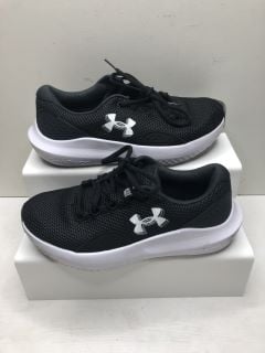 UNDER ARMOUR BLACK TRAINERS UK SIZE 6