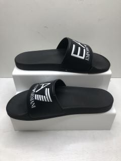 EA7 SLIDES UK SIZE 9.5