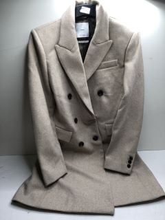 WOMENS MANGO WOOL BLEND COAT SIZE L