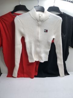 3 X CLOTHING ITEMS INC MENS TOMMY HILFIGER TSHIRT