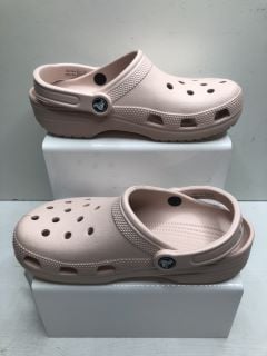 WOMENS PINK CROCS UK SIZE 4