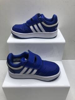 ADIDAS HOOPS 3.0 KIDS TRAINERS UK SIZE 9K