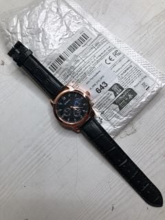 WOKAI BLACK WRISTWATCH