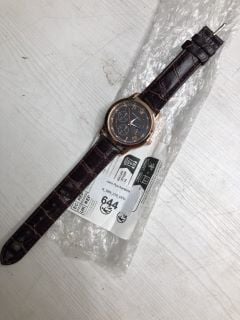 MR EURIO BLACK WRISTWATCH