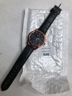 WOKAI BLACK WRISTWATCH