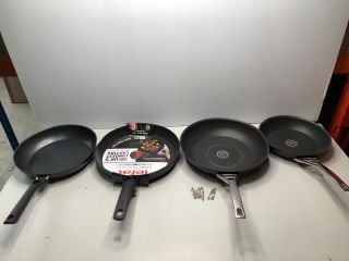 4 X KITCHEN FRYING PANS