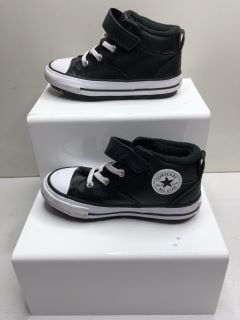 CONVERSE INFANT BLACK/WHITE UK 9