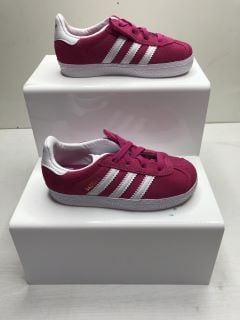 ADIDAS GAZELLE PINK UK KIDS 8