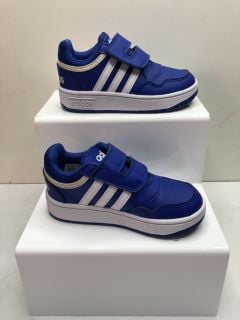 ADIDAS KIDS TRAINERS BLUE SIZE 9