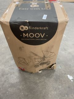 KINDERKRAFT MOOV MULTIFUNCTIONAL STROLLER 3 IN 1