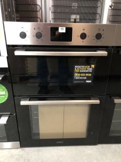 ZANUSSI BUILT-IN ELECTRIC DOUBLE OVEN MODEL NO: ZKHNL3X1