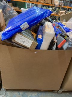 PALLET OF ITEMS INC BABY MATTRESS FELLOWS SHREDDER