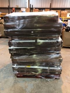 PALLET OF TVS INC TOSHIBA & LG & SAMSUNG (SMASHED, SALVAGED, SPARES)