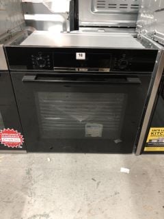 BOSCH BUILT-IN ELECTRIC SINGLE OVEN MODEL NO: HBS534BB0B