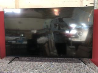 SAMSUNG 75INCH SMART TV MODEL NO: UE75TU800K (SMASHED, SALVAGE, SPARES)(VAT ONLY PAYABLE ON BUYERS PREMIUM)