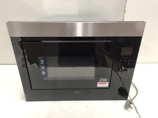 AEG BUILT-IN MICROWAVE MODEL NO: MBE2658SEM